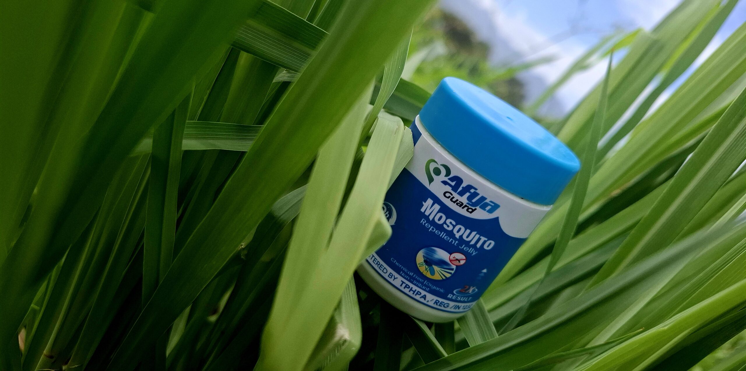 AfyaGuard natural mosquito repellent in lemongrass